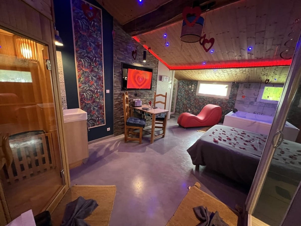 La parenthèse - ZEN - Love’nSpa - weekend en amoureux, love rooms avec spa ou jacuzzi privatif13 de La parenthèse - ZEN