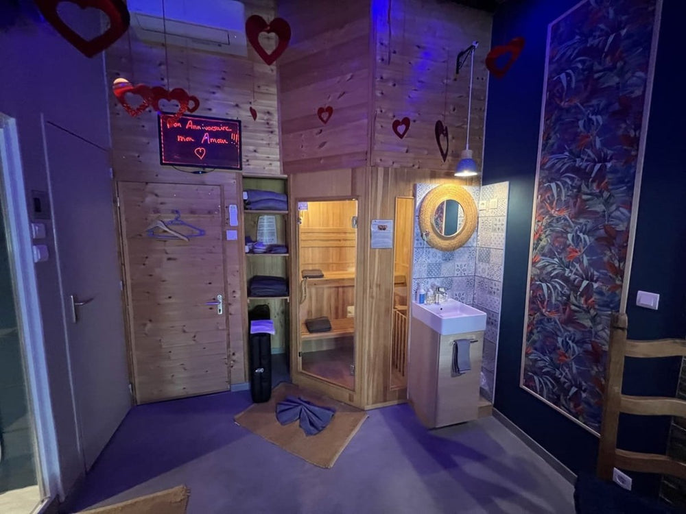 La parenthèse - ZEN - Love’nSpa - weekend en amoureux, love rooms avec spa ou jacuzzi privatif7 de La parenthèse - ZEN