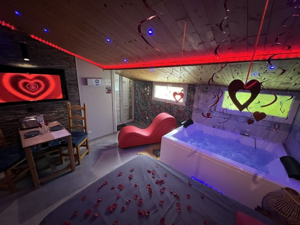 La parenthèse - ZEN - Love’nSpa - weekend en amoureux, love rooms avec spa ou jacuzzi privatif6 de La parenthèse - ZEN