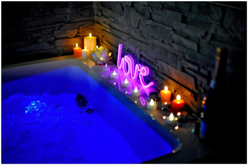 La suite 7ième ciel étoilée et SPA XXL - Love’nSpa - weekend en amoureux, love rooms avec spa ou jacuzzi privatif4 de La suite 7ième ciel étoilée et SPA XXL