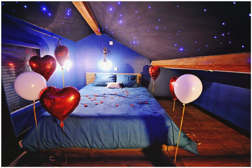 La suite 7ième ciel étoilée et SPA XXL - Love’nSpa - weekend en amoureux, love rooms avec spa ou jacuzzi privatif2 de La suite 7ième ciel étoilée et SPA XXL