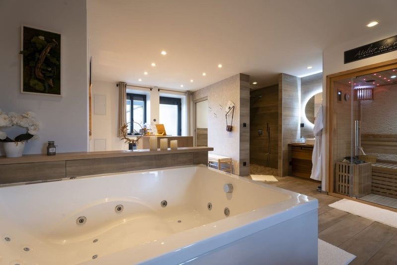 La suite Domaine du Moulin 71 - Love’nSpa - weekend en amoureux, love rooms avec spa ou jacuzzi privatif1 de Domaine du Moulin 71 - La Suite Spa