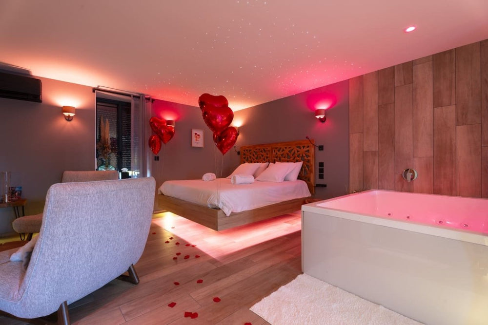 La suite Domaine du Moulin 71 - Love’nSpa - weekend en amoureux, love rooms avec spa ou jacuzzi privatif1 de Domaine du Moulin 71 - La Suite Spa