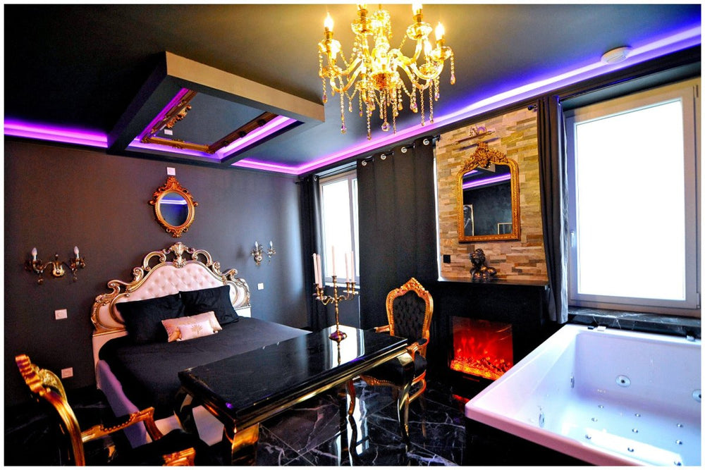 La Suite majestueuse, Spa XXL, évasion de luxe - Love’nSpa - weekend en amoureux, love rooms avec spa ou jacuzzi privatif1 de La Suite majestueuse, Spa XXL, évasion de luxe