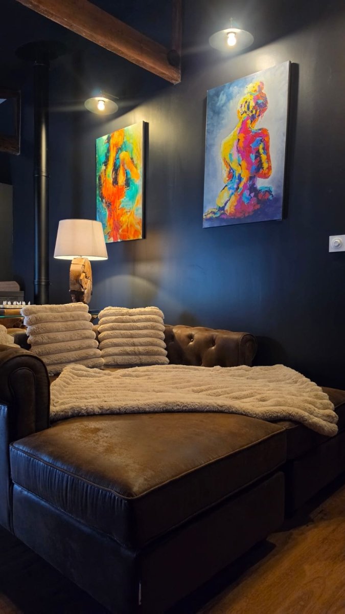 La Suite Obsidienne - Love’nSpa - weekend en amoureux, love rooms avec spa ou jacuzzi privatif14 de La Suite Obsidienne