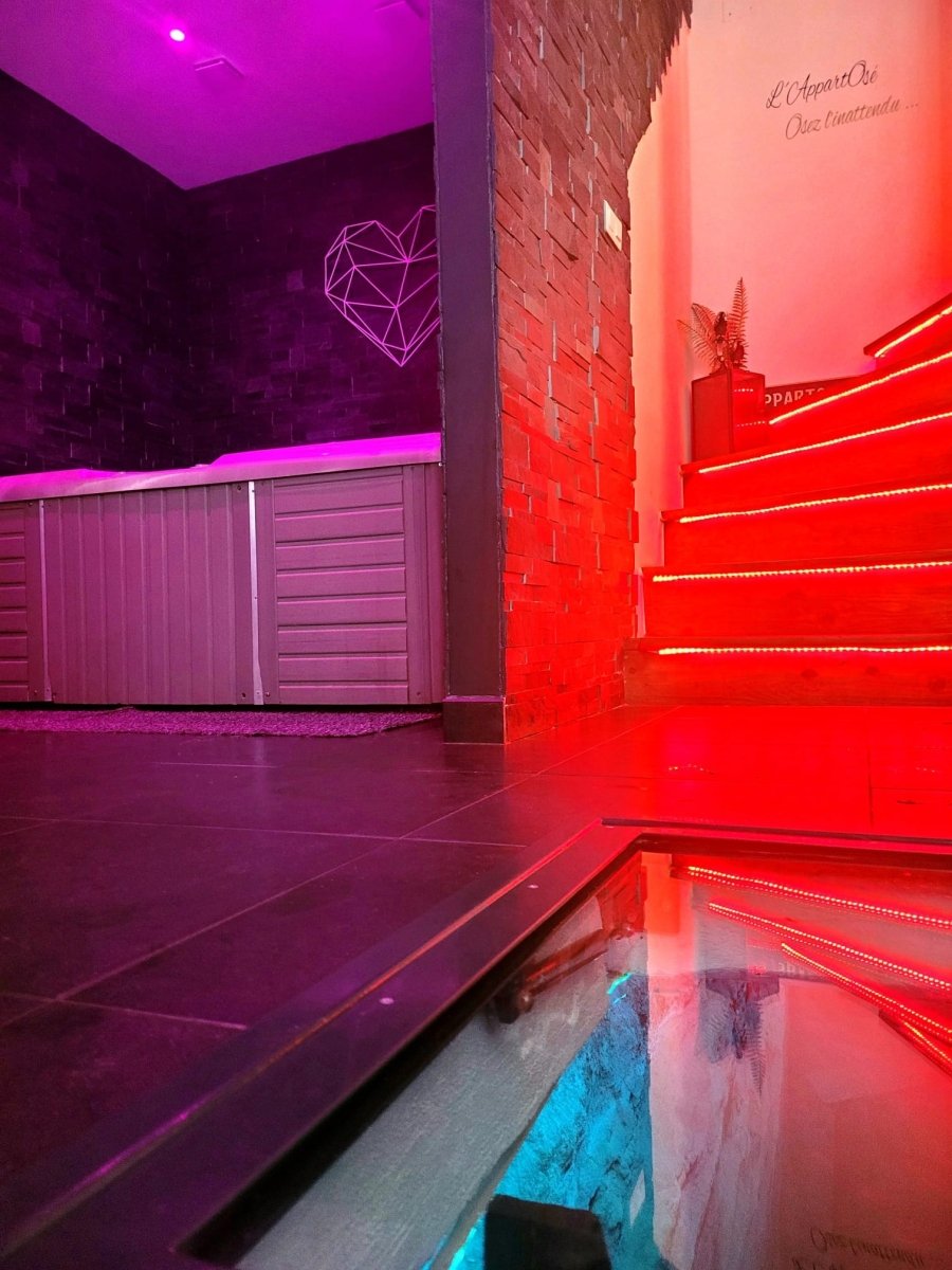 L'AppartOsé - Aix les Bains - Love’nSpa - weekend en amoureux, love rooms avec spa ou jacuzzi privatif11 de L'AppartOsé - Aix les Bains