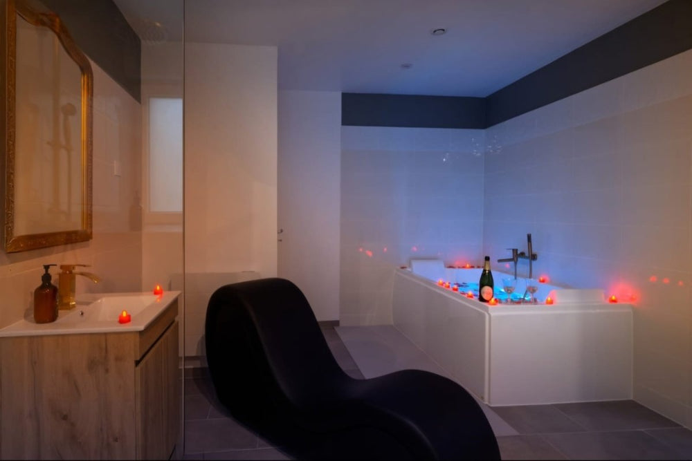 Le Bridgerlove - Love’nSpa - weekend en amoureux, love rooms avec spa ou jacuzzi privatif12 de Le Bridgerlove