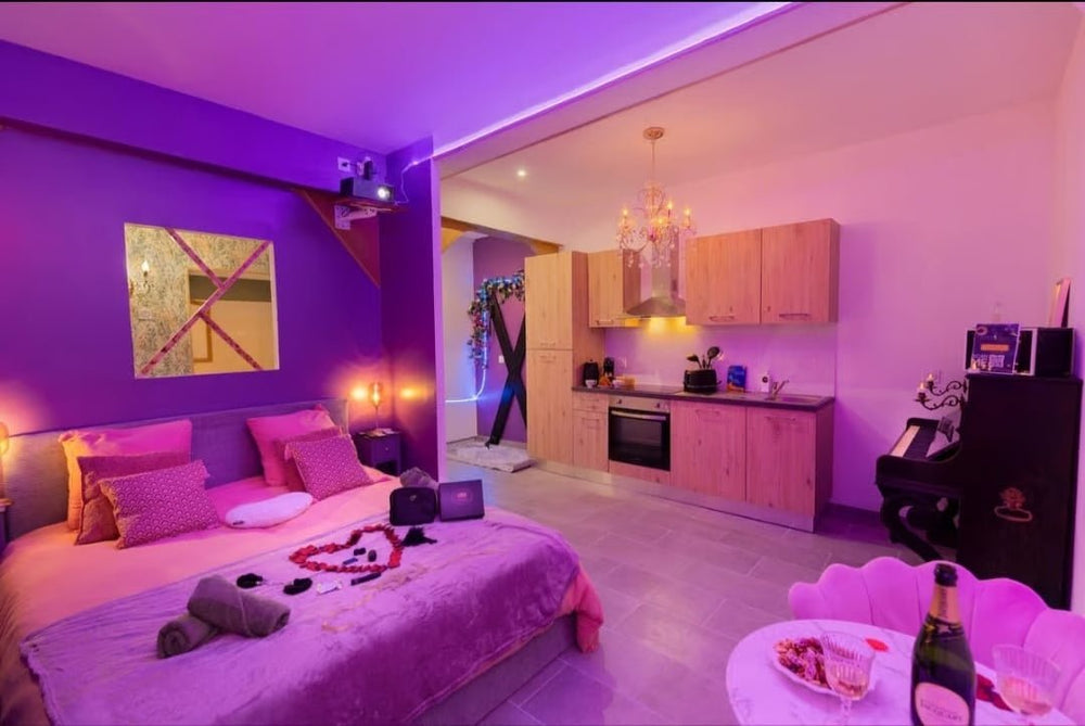 Le Bridgerlove - Love’nSpa - weekend en amoureux, love rooms avec spa ou jacuzzi privatif1 de Le Bridgerlove
