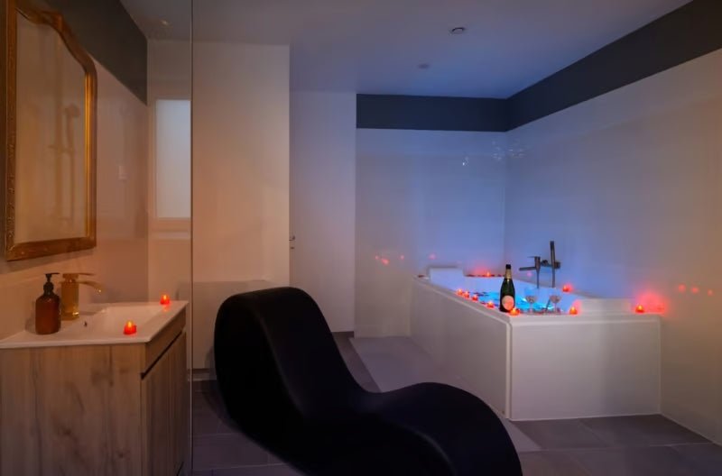 Le Bridgerlove - Love’nSpa - weekend en amoureux, love rooms avec spa ou jacuzzi privatif1 de Le Bridgerlove