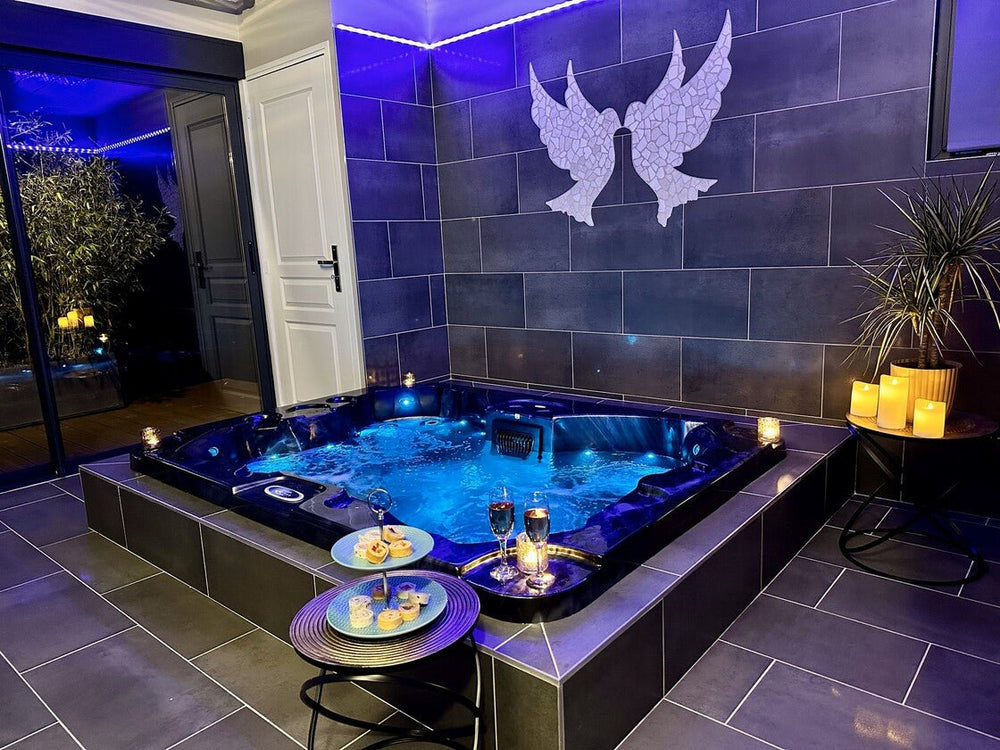Le Colombier - Love’nSpa - weekend en amoureux, love rooms avec spa ou jacuzzi privatif4 de Le Colombier