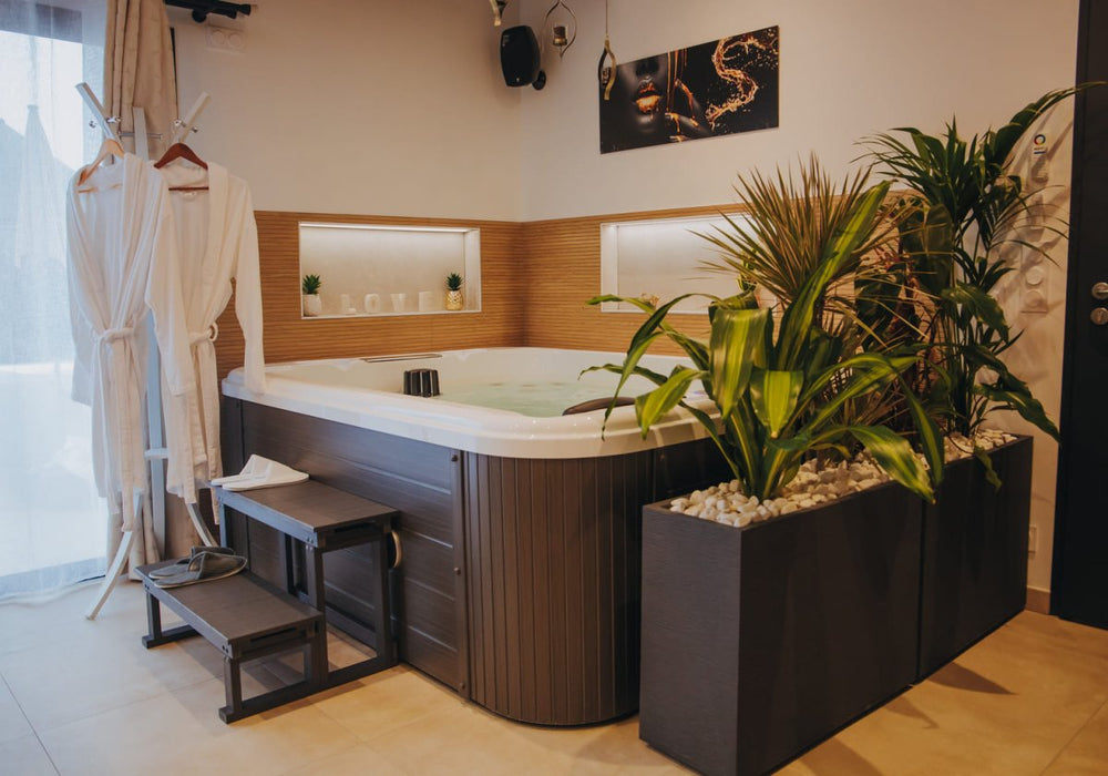 Le Desirella - Love’nSpa - weekend en amoureux, love rooms avec spa ou jacuzzi privatif5 de Le Desirella - Suite romantique avec Spa