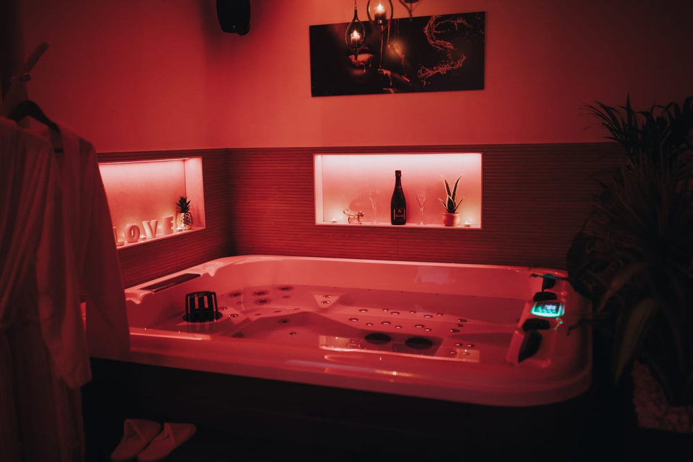 Le Desirella - Love’nSpa - weekend en amoureux, love rooms avec spa ou jacuzzi privatif9 de Le Desirella - Suite romantique avec Spa