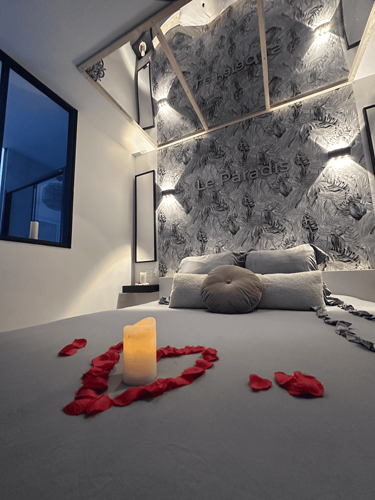 Le Diamant Secret - Love’nSpa - weekend en amoureux, love rooms avec spa ou jacuzzi privatif3 de Le Diamant Secret