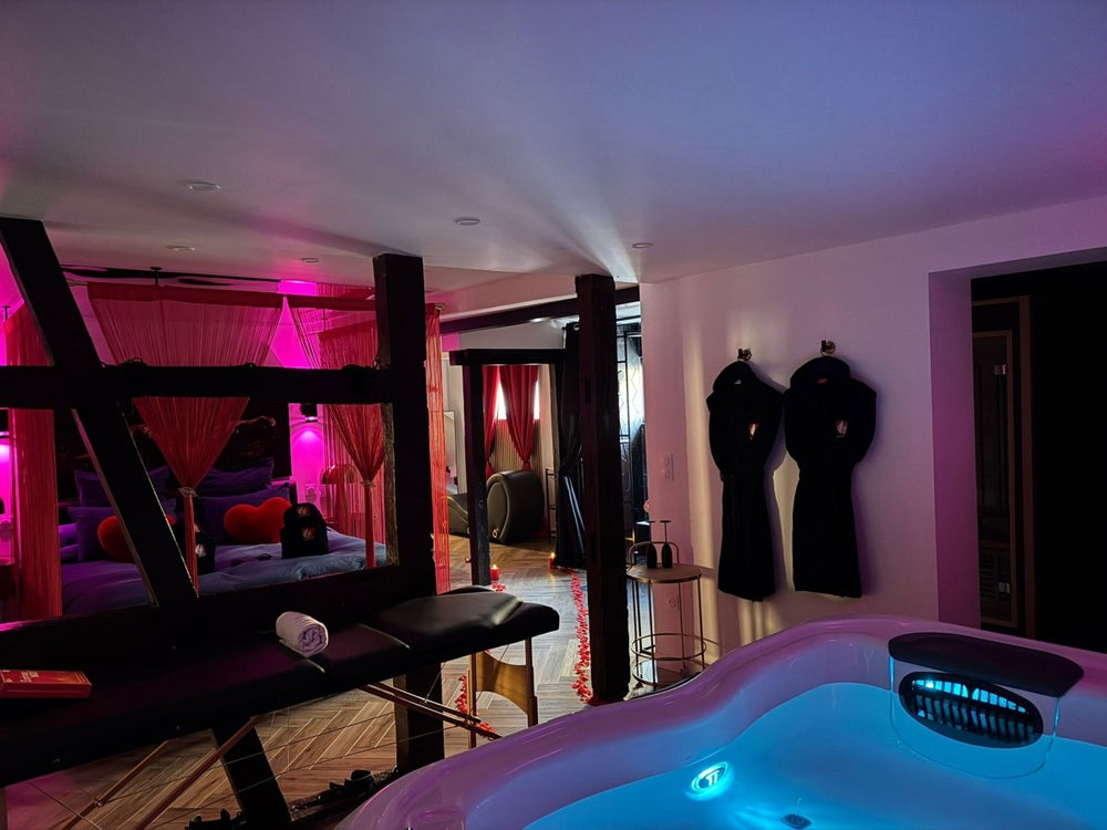 Le fruit défendu 67 - Love’nSpa - weekend en amoureux, love rooms avec spa ou jacuzzi privatif11 de Le fruit défendu 67
