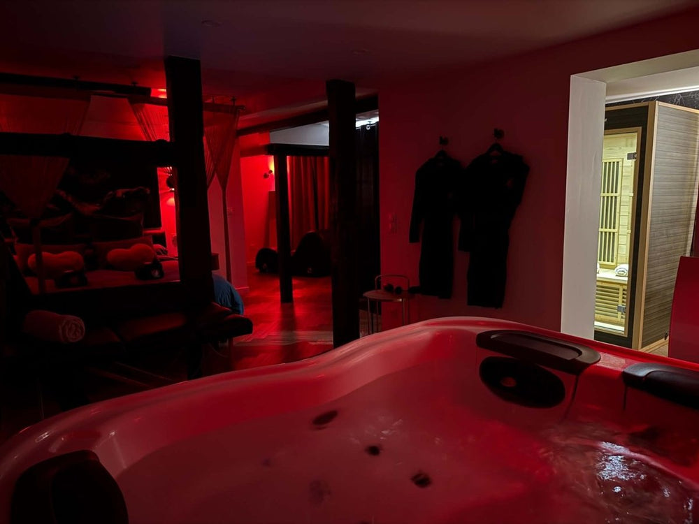Le fruit défendu 67 - Love’nSpa - weekend en amoureux, love rooms avec spa ou jacuzzi privatif7 de Le fruit défendu 67