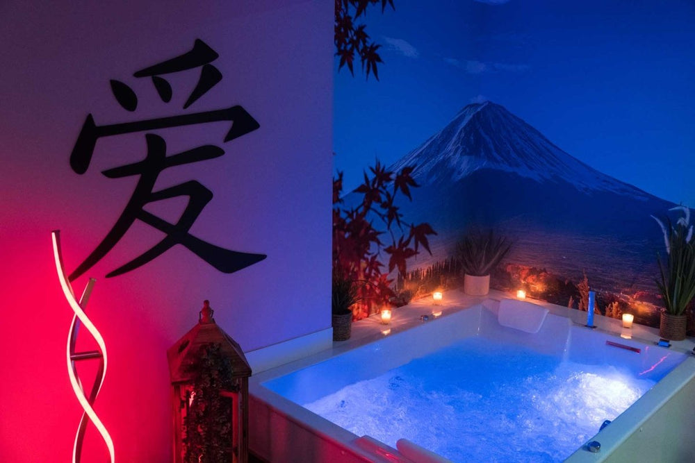 Le Jade Rouge - Love’nSpa - weekend en amoureux, love rooms avec spa ou jacuzzi privatif13 de Le Jade Rouge