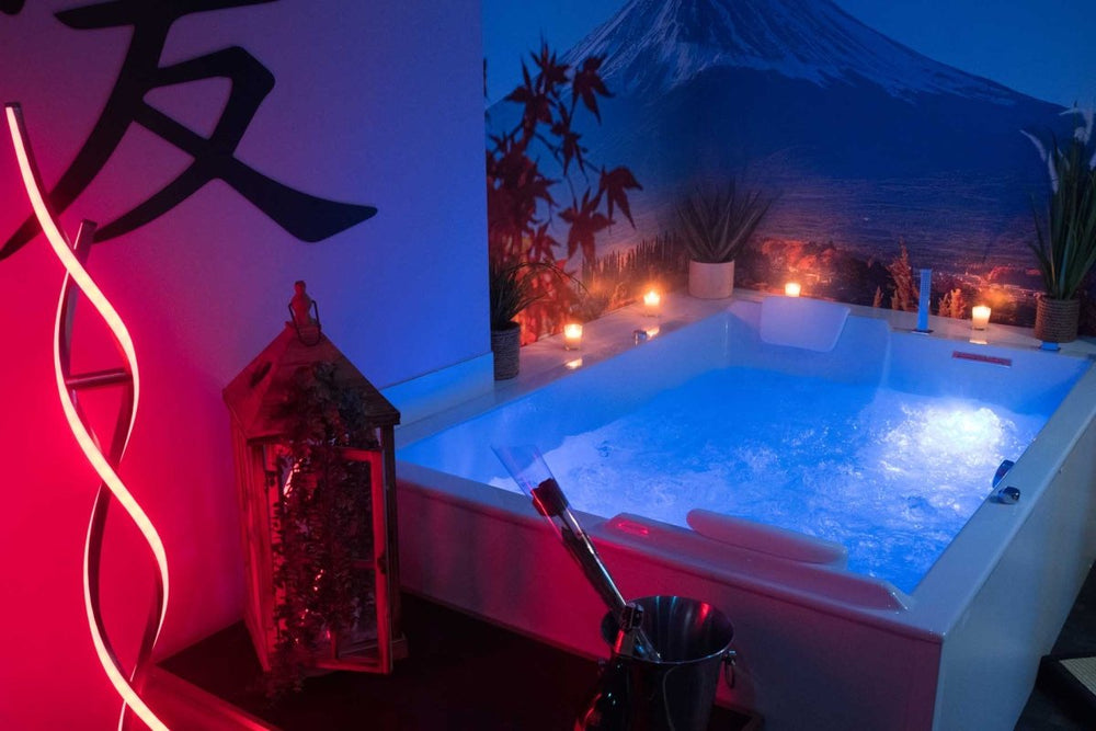 Le Jade Rouge - Love’nSpa - weekend en amoureux, love rooms avec spa ou jacuzzi privatif1 de Le Jade Rouge