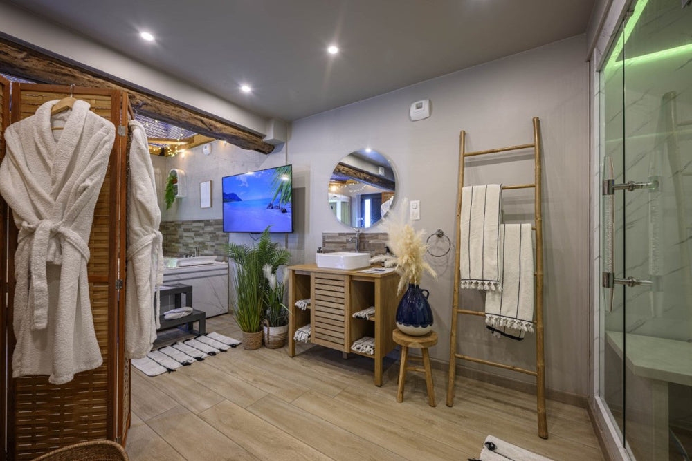 Le Lagoon - Love’nSpa - weekend en amoureux, love rooms avec spa ou jacuzzi privatif7 de Le Lagoon