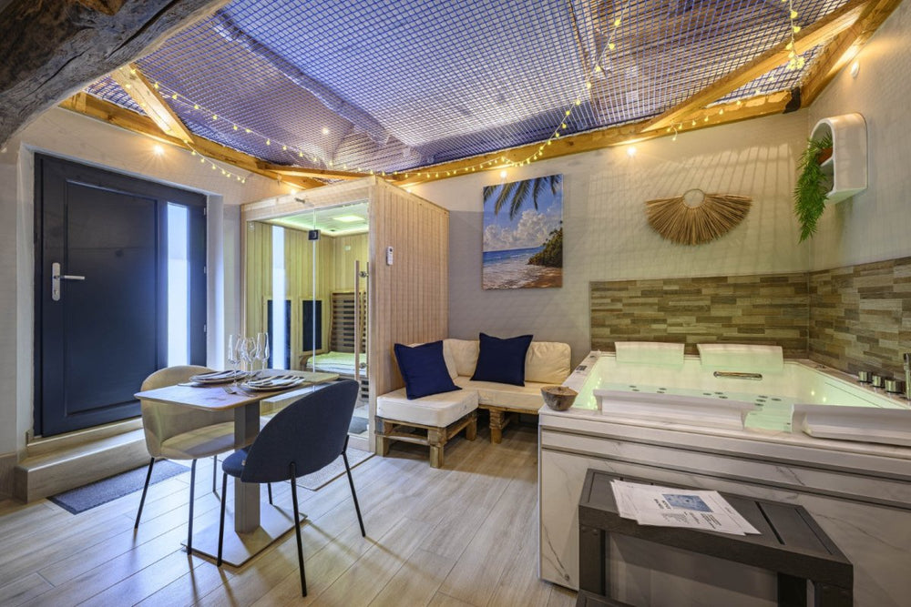 Le Lagoon - Love’nSpa - weekend en amoureux, love rooms avec spa ou jacuzzi privatif8 de Le Lagoon