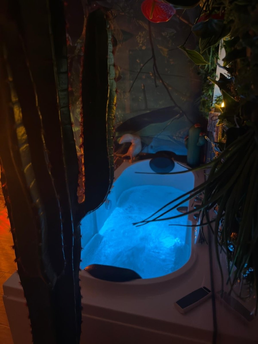 Le Lodge de la Jungle - Love’nSpa - weekend en amoureux, love rooms avec spa ou jacuzzi privatif13 de Le Lodge de la Jungle