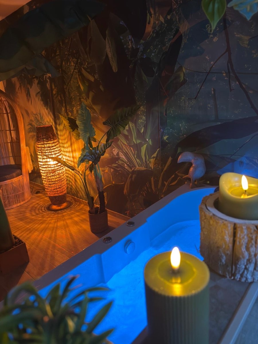 Le Lodge de la Jungle - Love’nSpa - weekend en amoureux, love rooms avec spa ou jacuzzi privatif15 de Le Lodge de la Jungle
