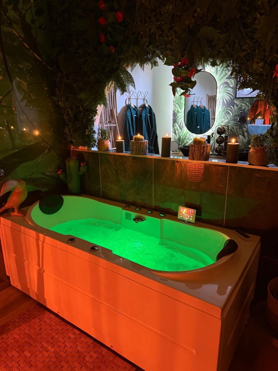 Le Lodge de la Jungle - Love’nSpa - weekend en amoureux, love rooms avec spa ou jacuzzi privatif20 de Le Lodge de la Jungle