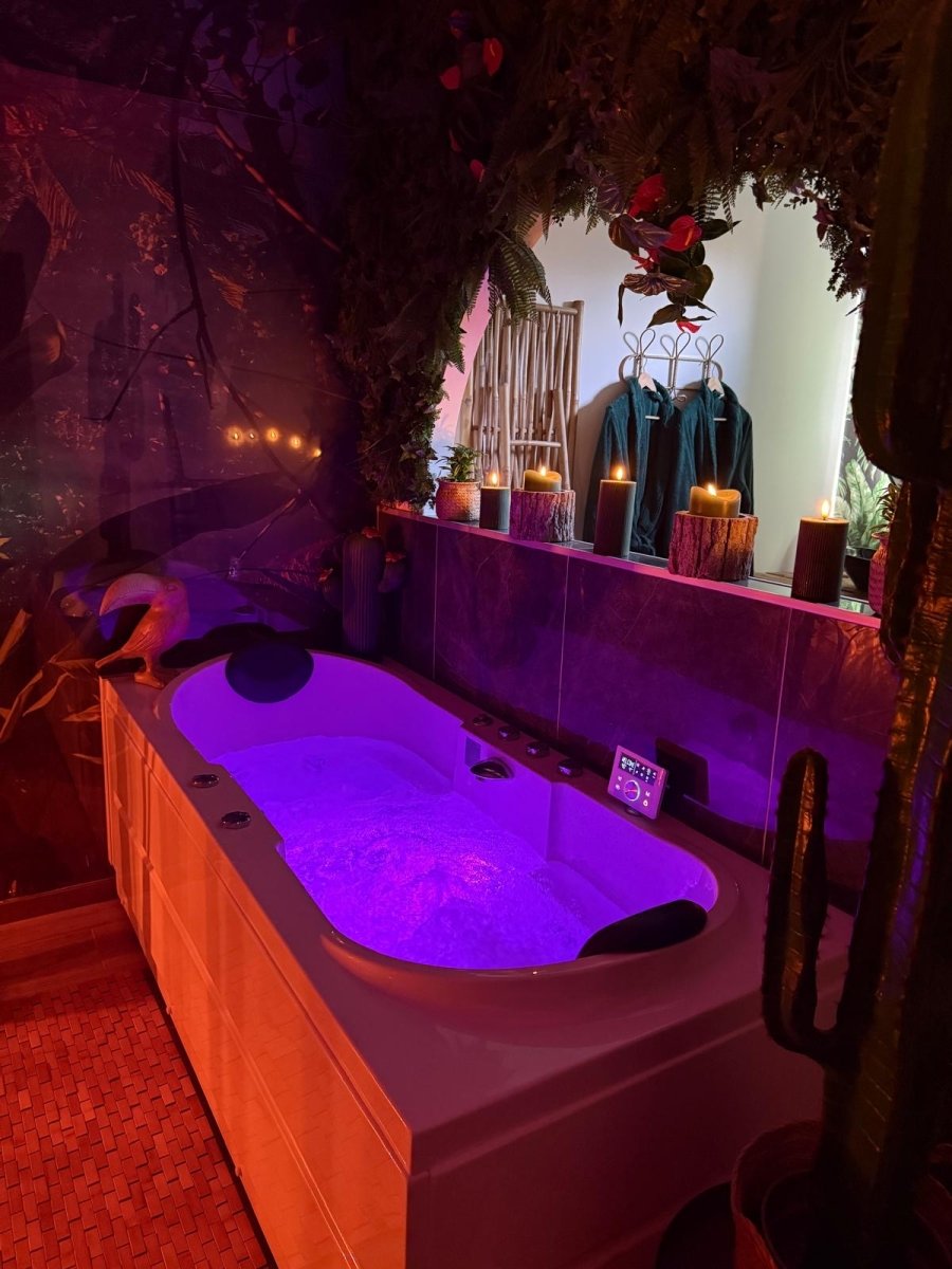 Le Lodge de la Jungle - Love’nSpa - weekend en amoureux, love rooms avec spa ou jacuzzi privatif2 de Le Lodge de la Jungle