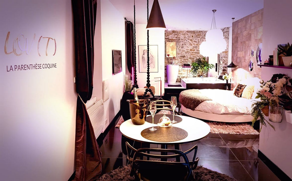 Le Lov(t) - Love’nSpa - weekend en amoureux, love rooms avec spa ou jacuzzi privatif11 de Le Lov(t)