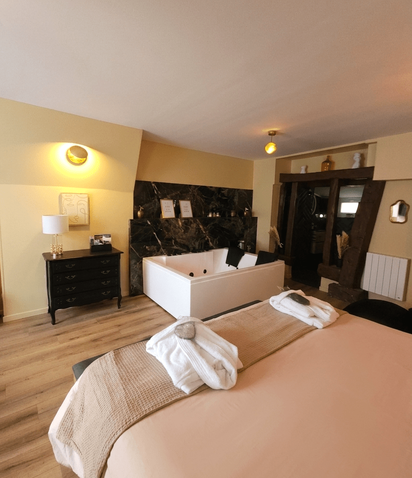 Le Murmure du Cosnier - Love’nSpa - weekend en amoureux, love rooms avec spa ou jacuzzi privatif2 de Le Murmure du Cosnier