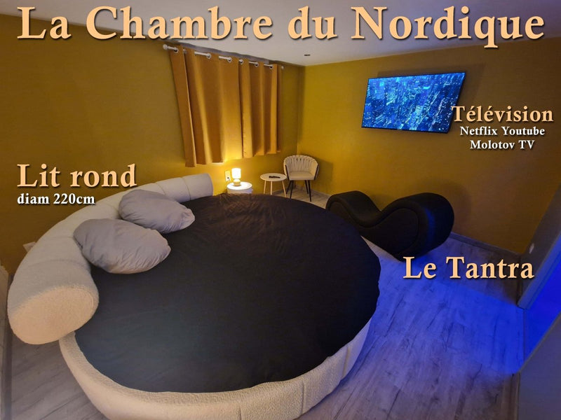 Le Nordique - Love’nSpa - weekend en amoureux, love rooms avec spa ou jacuzzi privatif2 de Le Nordique