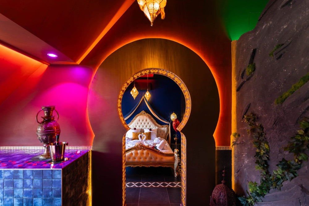 Le Palais des Mille et Une Nuits - Love Room, Jacuzzi, Pièce Secrète - Love’nSpa - weekend en amoureux, love rooms avec spa ou jacuzzi privatif15 de Le Palais des Mille et Une Nuits - Love Room, Jacuzzi, Pièce Secrète