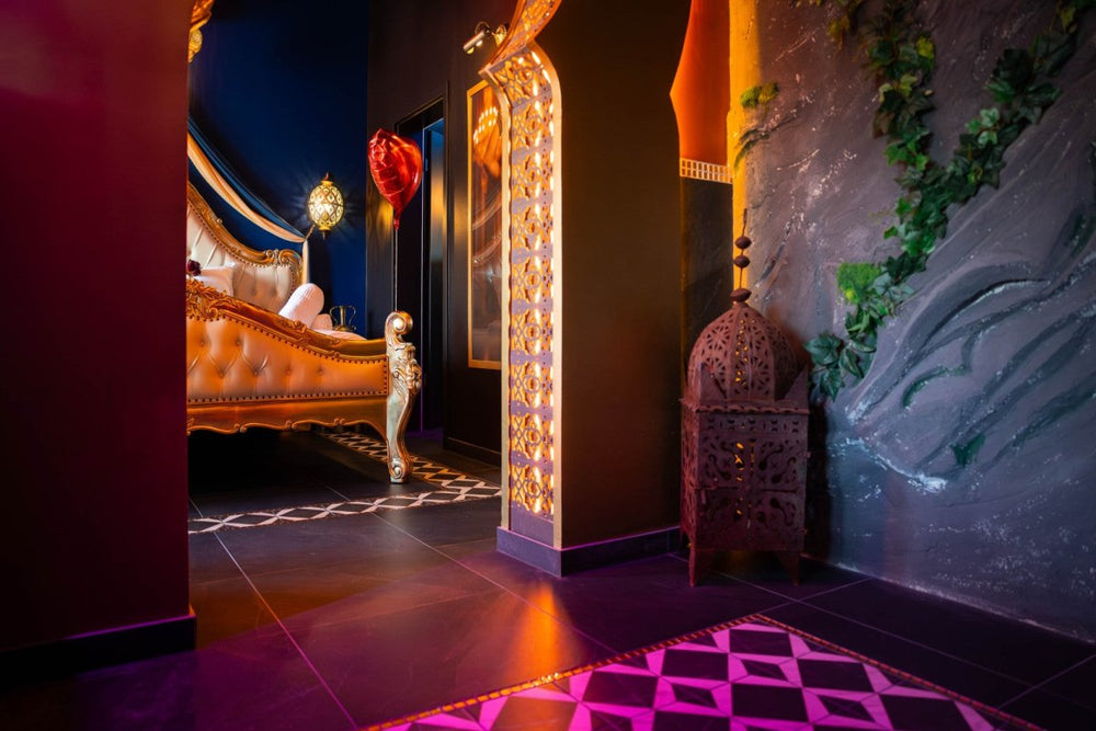 Le Palais des Mille et Une Nuits - Love Room, Jacuzzi, Pièce Secrète - Love’nSpa - weekend en amoureux, love rooms avec spa ou jacuzzi privatif7 de Le Palais des Mille et Une Nuits - Love Room, Jacuzzi, Pièce Secrète