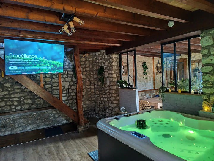 Le Petit Paradis - Love’nSpa - weekend en amoureux, love rooms avec spa ou jacuzzi privatif1 de Le Petit Paradis