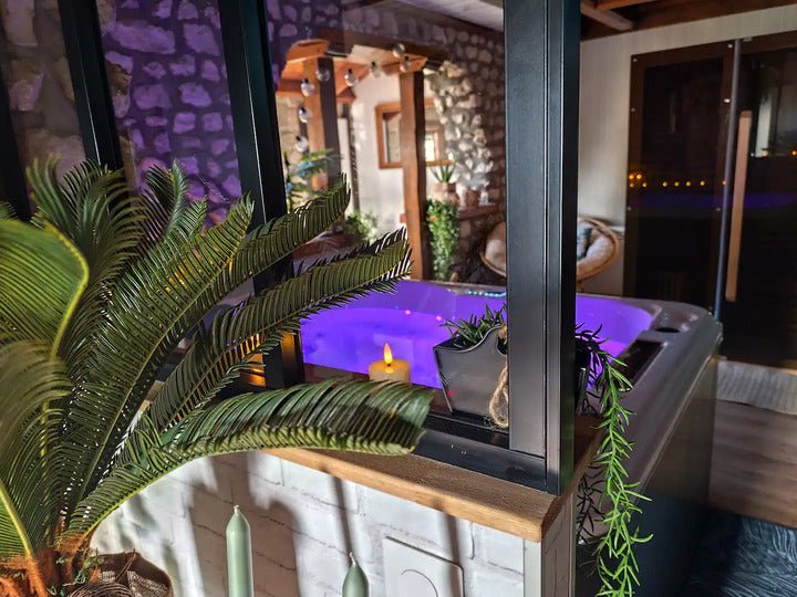 Le Petit Paradis - Love’nSpa - weekend en amoureux, love rooms avec spa ou jacuzzi privatif7 de Le Petit Paradis