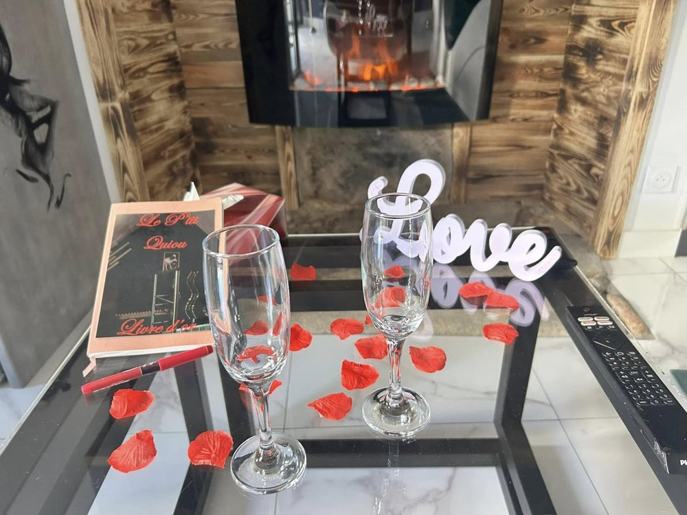 Le p'tit Quiou - Love’nSpa - weekend en amoureux, love rooms avec spa ou jacuzzi privatif10 de Le p'tit Quiou