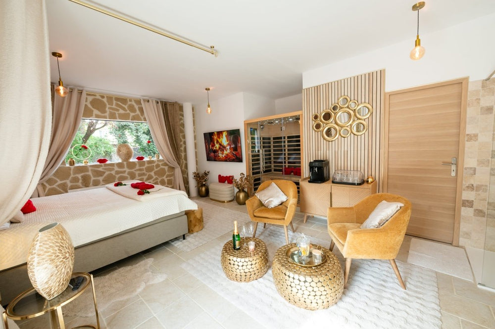 Le relais du Clos - Love’nSpa - weekend en amoureux, love rooms avec spa ou jacuzzi privatif9 de Le relais du Clos