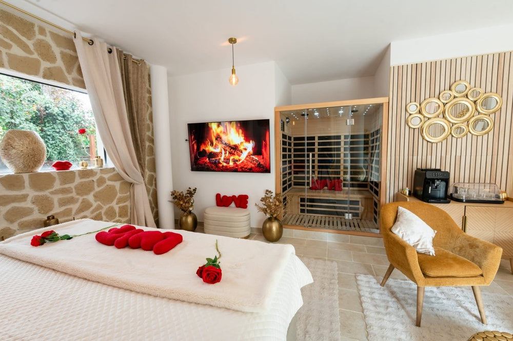 Le relais du Clos - Love’nSpa - weekend en amoureux, love rooms avec spa ou jacuzzi privatif7 de Le relais du Clos