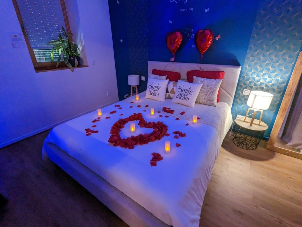 Le Romantik' - Love’nSpa - weekend en amoureux, love rooms avec spa ou jacuzzi privatif4 de Le Romantik'