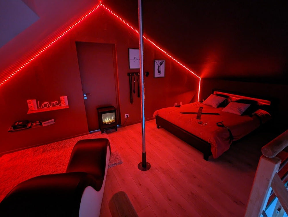 Le Romantik' - Love’nSpa - weekend en amoureux, love rooms avec spa ou jacuzzi privatif1 de Le Romantik'