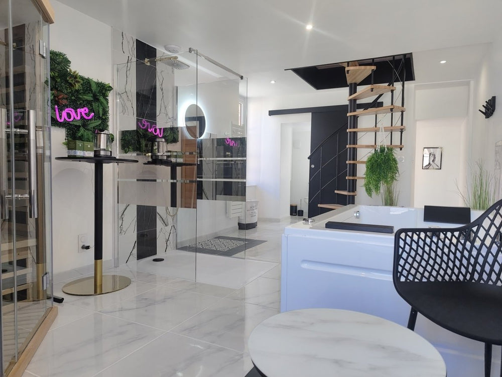 Le Triplex Romantique - Love’nSpa - weekend en amoureux, love rooms avec spa ou jacuzzi privatif3 de Le Triplex Romantique