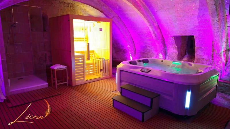 L'écrin - Le Studio - Love’nSpa - weekend en amoureux, love rooms avec spa ou jacuzzi privatif2 de L'écrin - Le Studio