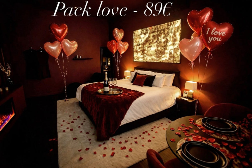 L'Ecrin Pourpre - Love’nSpa - weekend en amoureux, love rooms avec spa ou jacuzzi privatif10 de L'Ecrin Pourpre