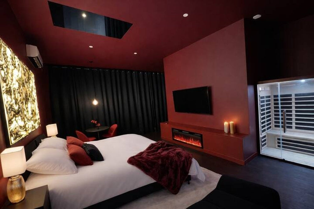 L'Ecrin Pourpre - Love’nSpa - weekend en amoureux, love rooms avec spa ou jacuzzi privatif7 de L'Ecrin Pourpre