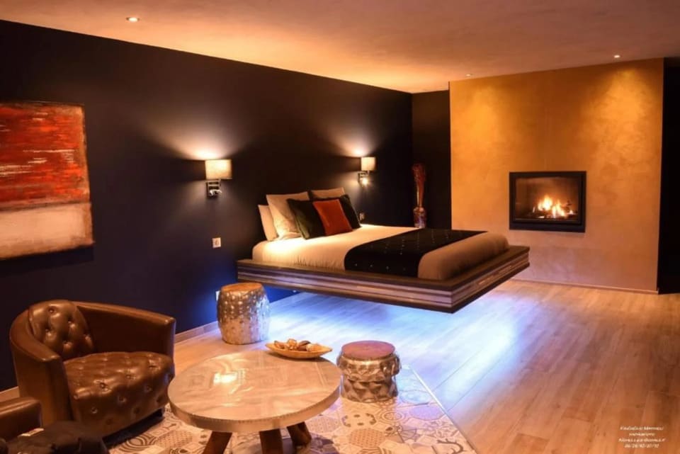 L'effet spa - Suite Romantique - Love’nSpa - weekend en amoureux, love rooms avec spa ou jacuzzi privatif2 de L'effet spa - Suite Romantique