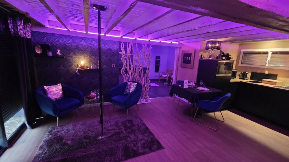 L'Élixir Vitré - La Suite de l'Elixir - Love’nSpa - weekend en amoureux, love rooms avec spa ou jacuzzi privatif3 de L'Élixir Vitré - La Suite de l'Elixir