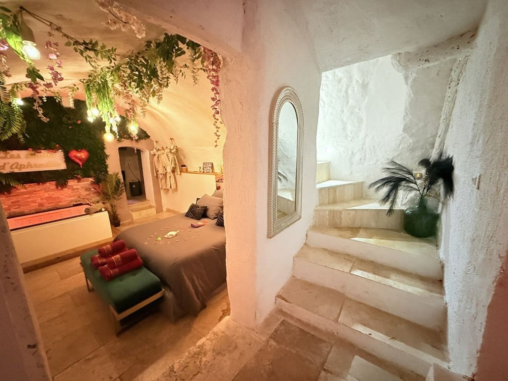 Les Bains d'Aphrodite - Love’nSpa - weekend en amoureux, love rooms avec spa ou jacuzzi privatif15 de Les Bains d'Aphrodite