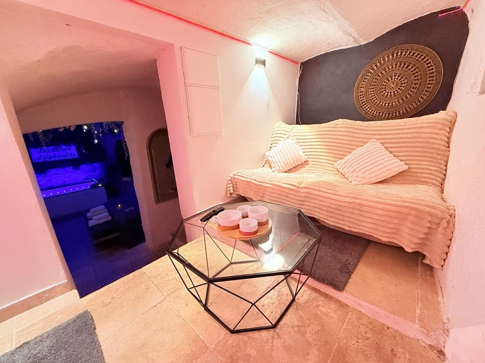 Les Bains d'Aphrodite - Love’nSpa - weekend en amoureux, love rooms avec spa ou jacuzzi privatif13 de Les Bains d'Aphrodite