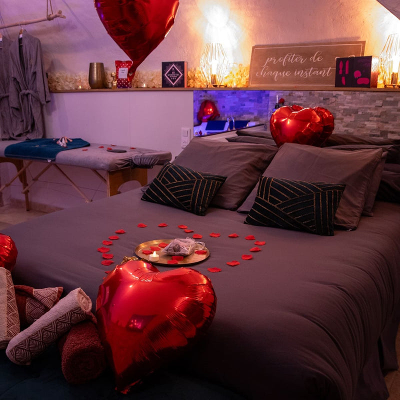 Les Bains d'Aphrodite - Love’nSpa - weekend en amoureux, love rooms avec spa ou jacuzzi privatif3 de Les Bains d'Aphrodite