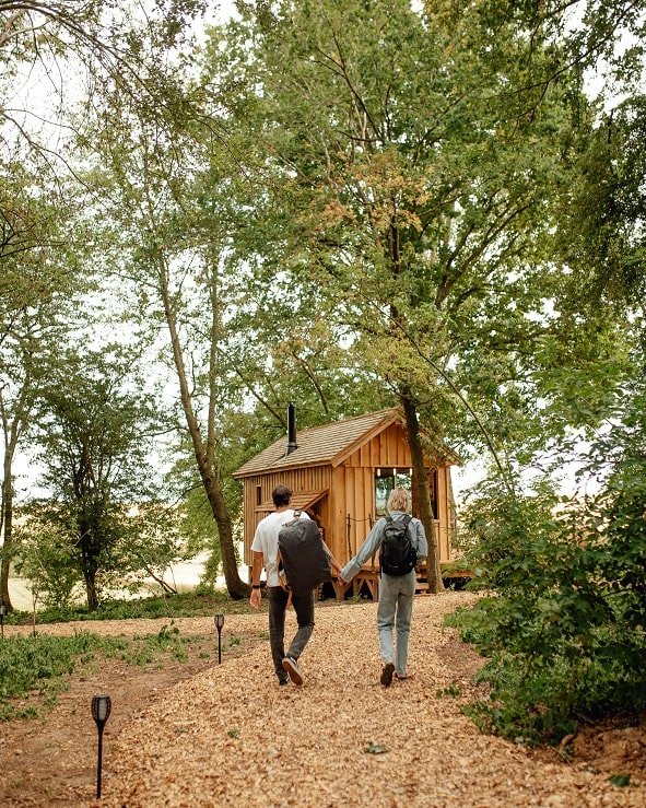 Les Cabanes Étoilées - Love’nSpa - weekend en amoureux, love rooms avec spa ou jacuzzi privatif11 de Les Cabanes Étoilées