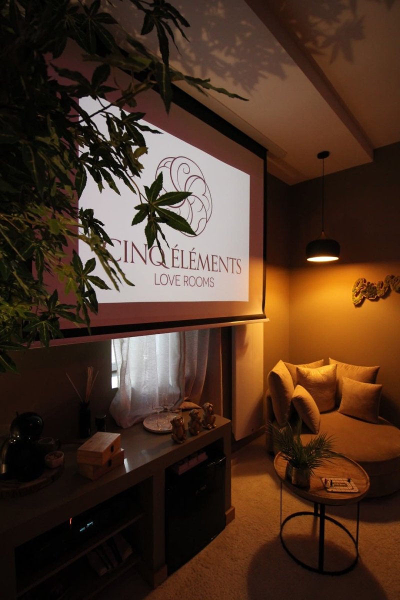 Les Cinq Eléments // Love room La Terre - Love’nSpa - weekend en amoureux, love rooms avec spa ou jacuzzi privatif4 de Les Cinq Eléments // Love room La Terre